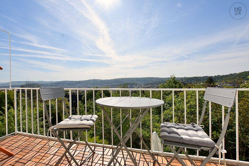 Möblierte Wohnung in beliebter Höhenlage mit Blick auf die Stadt in Stuttgart West – Stuttgart – Vorschaubild 5