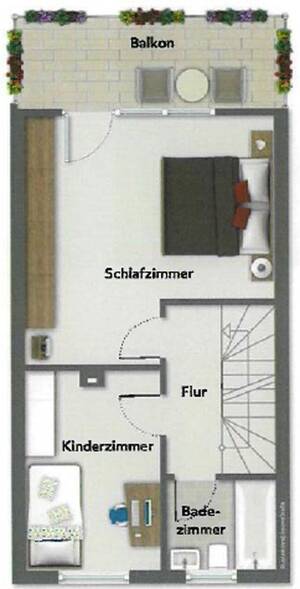 Reihenmittelhaus mit Potential in ruhiger Lage von Frankfurt-Eschersheim – 60433 Frankfurt am Main – Vorschaubild 5