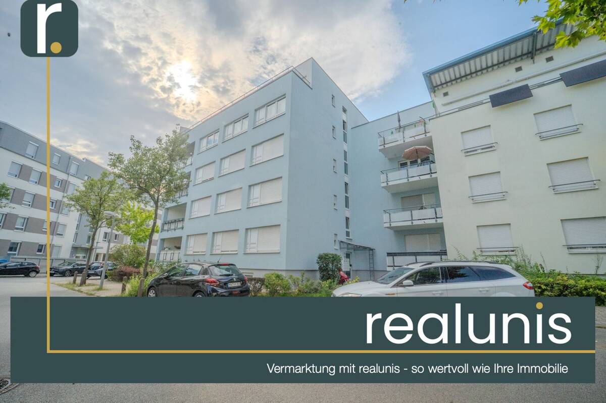 Sofort einziehen: Helle 2 Zimmer-Etagenwohnung mit Loggia in MA-Rott *kein Erbbaurecht* – 68309 Mannheim – Bild 1 von 9