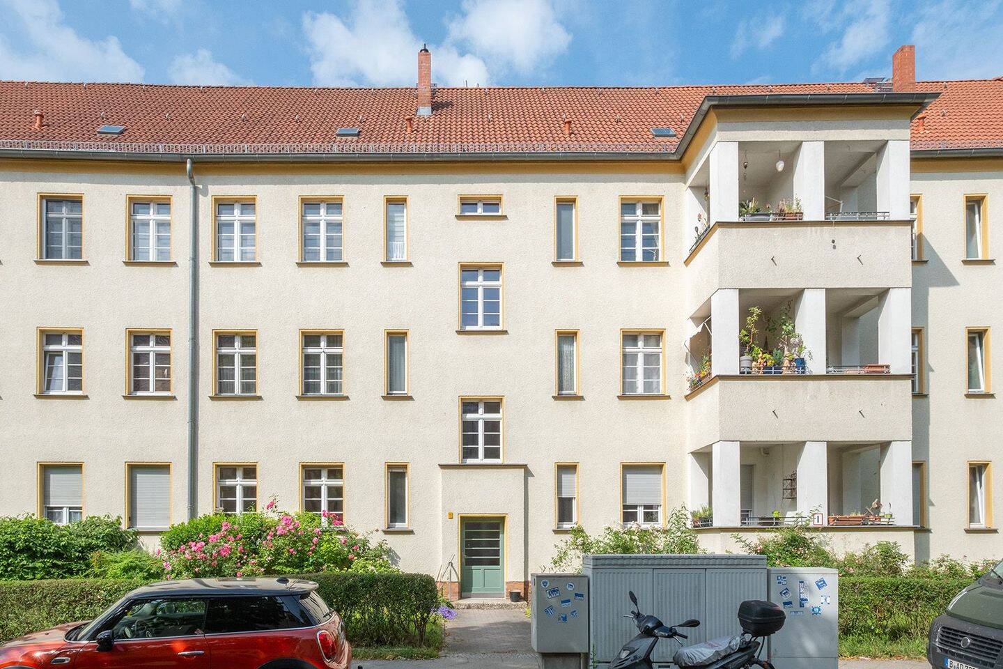 Ruhige Zwei-Zimmer-Wohnung mit Wintergarten und parkähnlichem Hofgarten im Fliegerviertel – Berlin – Vorschaubild 9