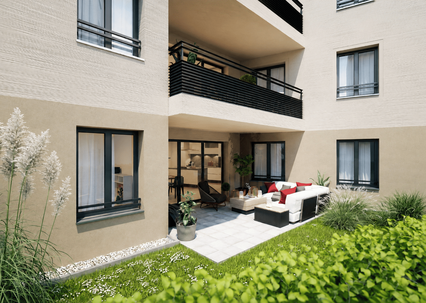 107 qm Wohlfühlfläche - Mitten in der Stadt und wunderbar ruhig