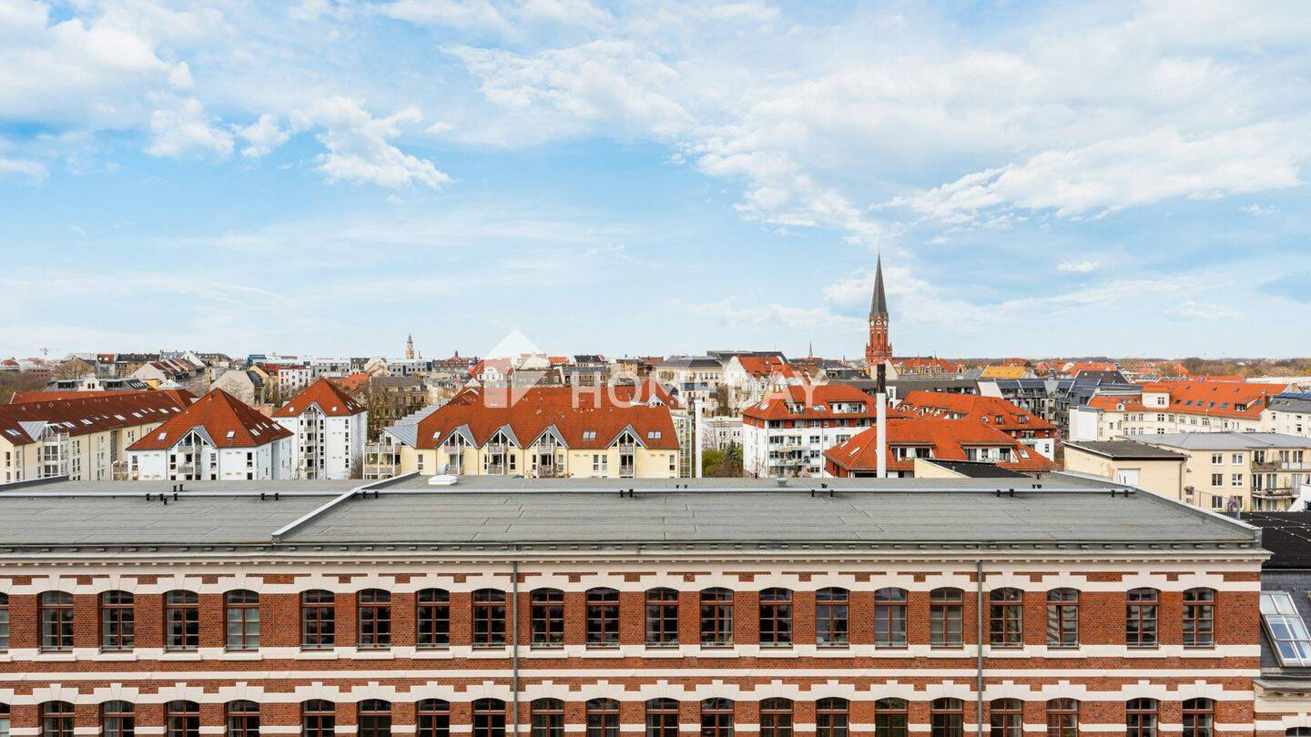 Stilvolle 2-Zimmer-Penthouse-Wohnung mit traumhafter Dachterrasse und Tiefgaragenplatz – Leipzig – Vorschaubild 6