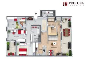 Exklusive Penthouse mit Sauna und Ausblick – 68163 Mannheim – Vorschaubild 2
