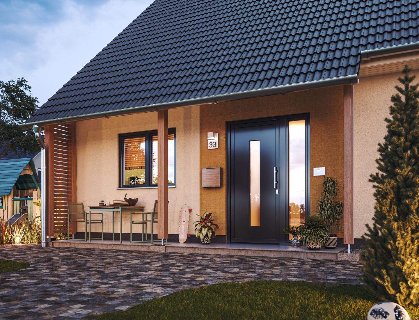Massivhaus von Town & Country, individuell geplant und energiesparend – Neunkirchen – Vorschaubild 8
