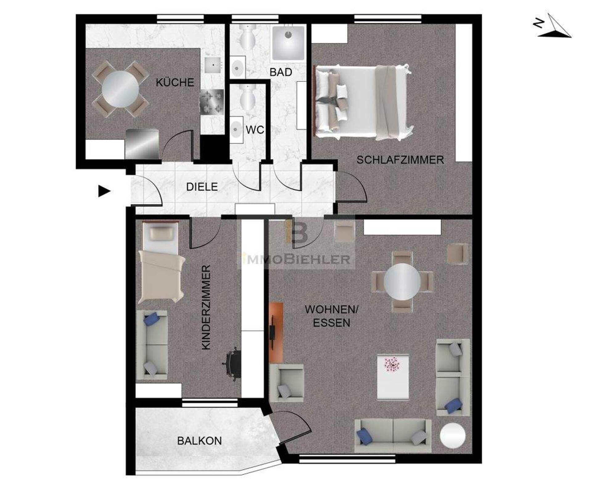 Etagenwohnung in 50935 Köln mit 81 m² kaufen