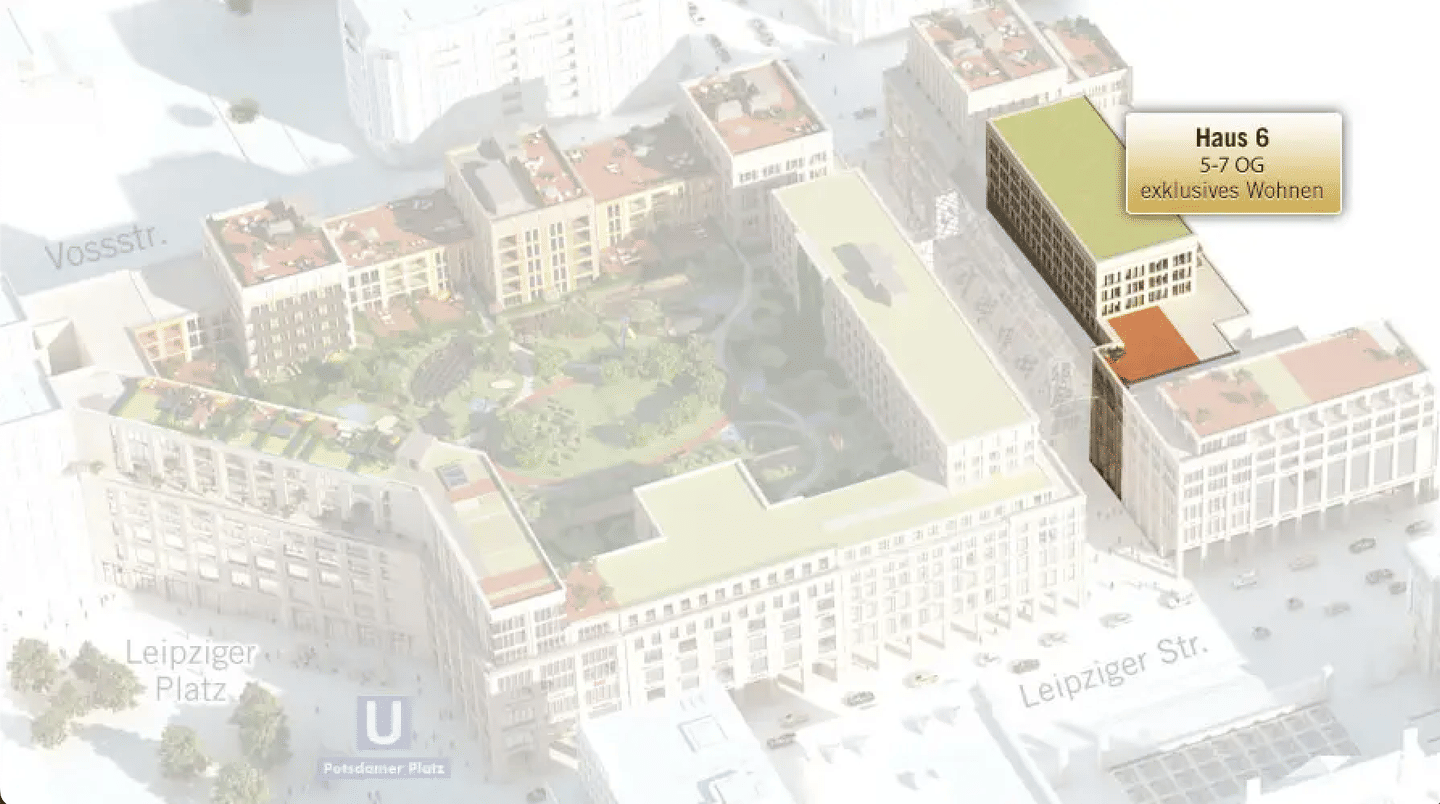 Luxus Penthouse (7. OG) mit bodentiefen Fenstern & EBK | Leipziger Platz | sofort verfügbar – Berlin – Vorschaubild 7