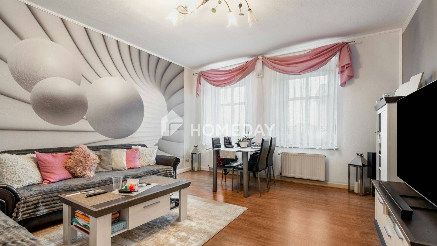 Ideal geschnittene 3-Zimmer-Wohnung in ruhigem 6-Parteienhaus mit Tageslichtbad & Carportstellplatz