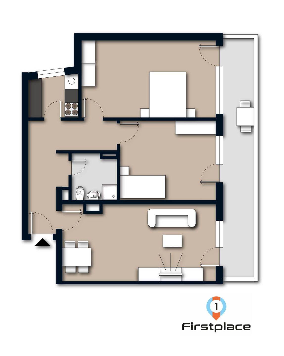 FIRSTPLACE - Attraktive Kapitalanlage: Vermietete 3-Zimmer-Wohnung in Berg am Laim – München – Vorschaubild 2