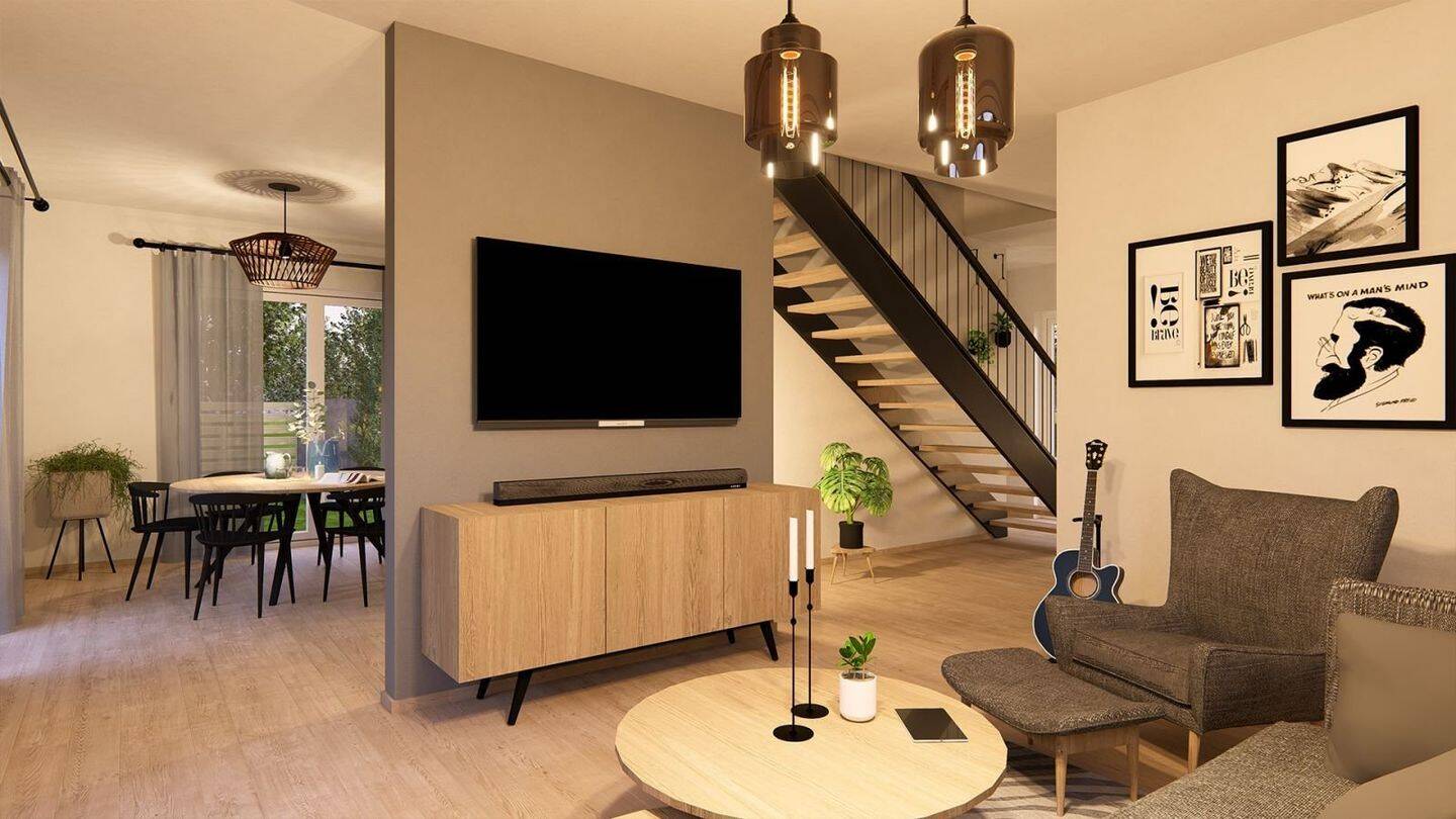 Haus mit viel Platz und in einer schicken Optik ! Preis mit Grundstück berechnet ! – Prenzlau – Vorschaubild 3