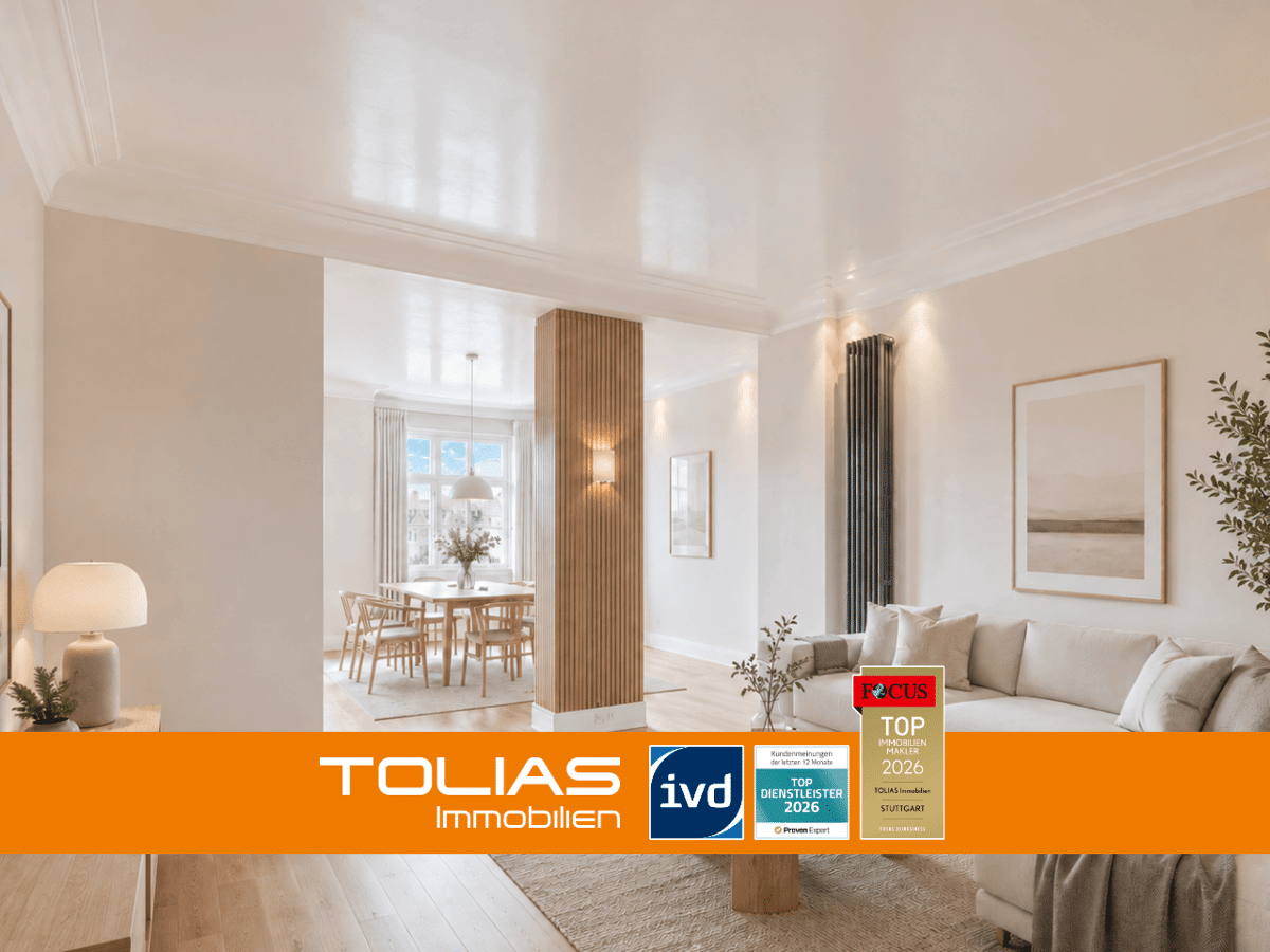 Westliebe mit Altbaucharme: 2,5-Zimmer-Wohnung mit Potenzial im Stuttgarter Westen! – 70197 Stuttgart – Bild 1 von 9