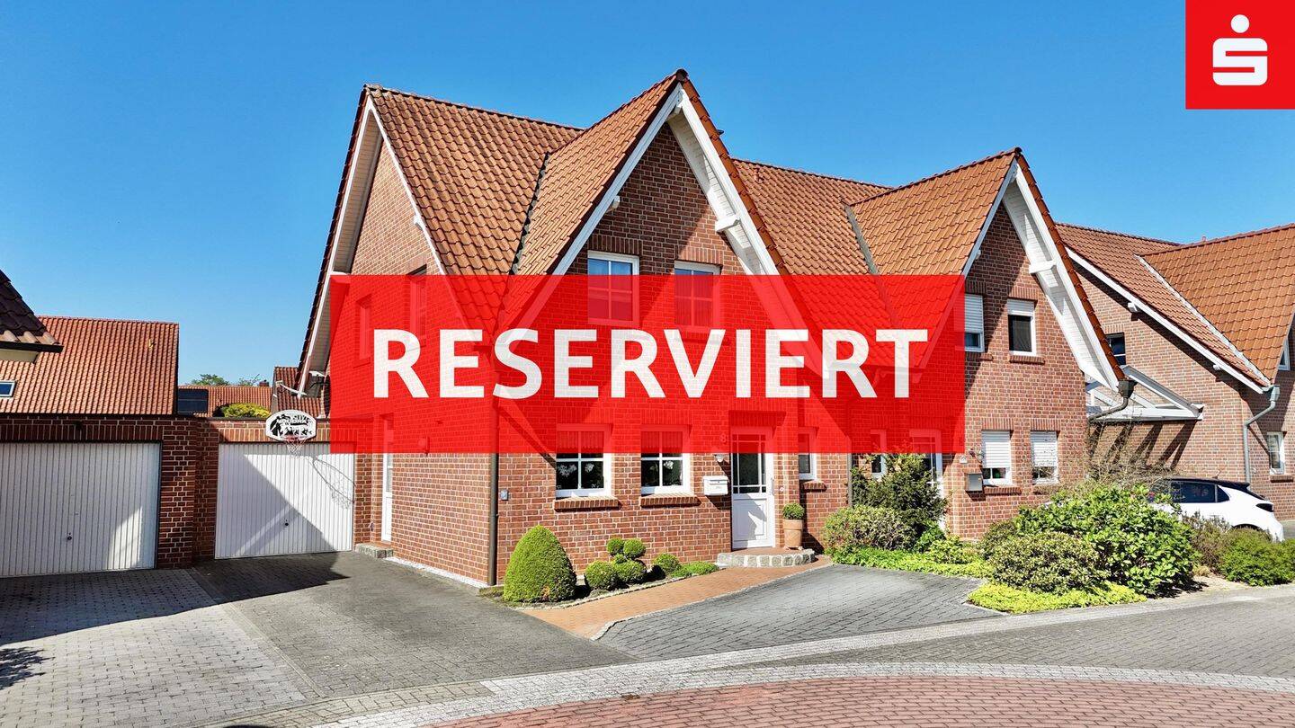 Schöne Doppelhaushälfte mit Garage in beliebter Lage von Schüttorf – Schüttorf – Bild 1 von 9