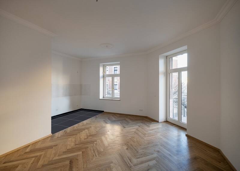 Traumhafte sanierte 3-Zimmerwohnung mit Fußbodenheizung, Parkett, Balkon und Aufzug! – Chemnitz – Vorschaubild 5