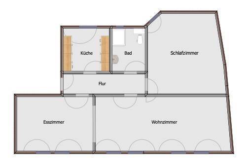 SB. Mainzerstraße - Große, helle 3 ZKB - Altbauwohnung – Saarbrücken – Vorschaubild 7