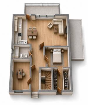 5 Zimmer im Neubau für nur 3.000 € pro m² ideal für Familien – 6128 Halle (Saale) – Vorschaubild 4