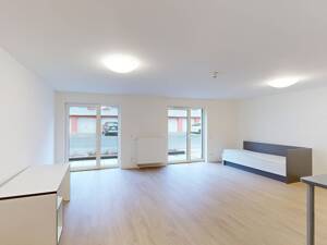 **STUDENTS ONLY** Rollstuhlgerechtes Apartment MÖBLIERT mit TERRASSE im Open Living House Siegen (nur für Studierende!) – 57074 Siegen – Vorschaubild 3