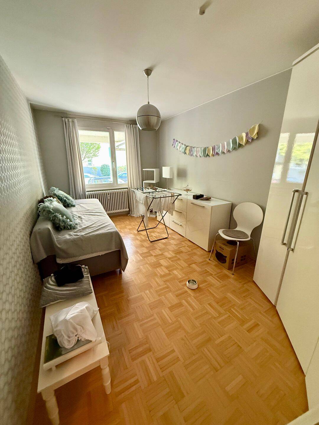 Möblierte 4-Zimmer-Wohnung mit Südwestbalkon, Privatgarten und TG-Stellplatz in Bestlage – Karlsruhe – Vorschaubild 5