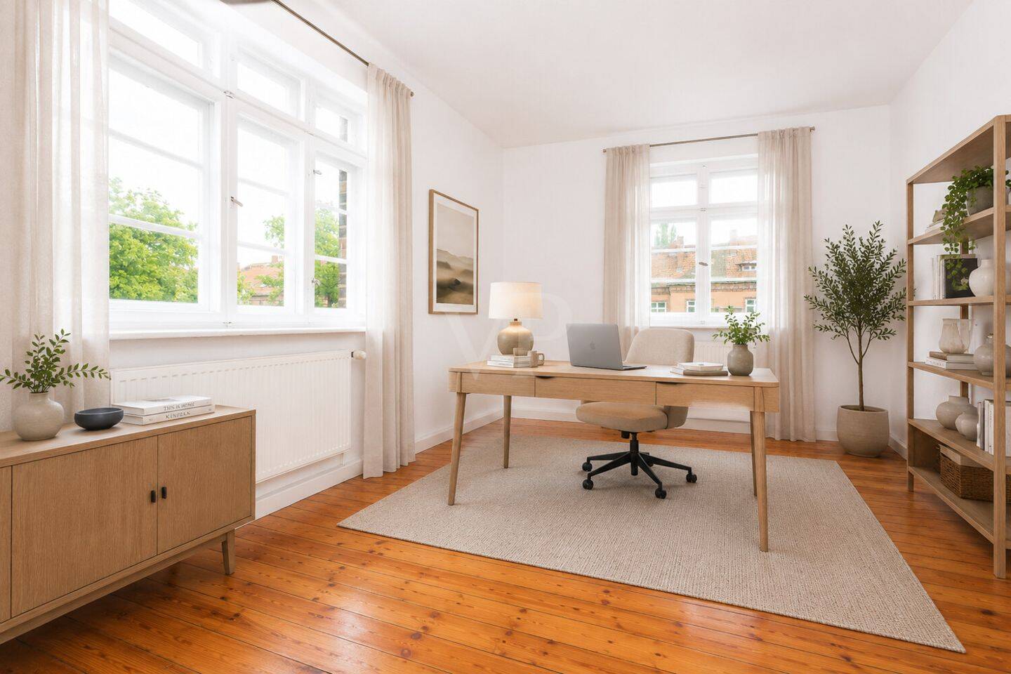Altbaucharme trifft Seenähe - gepflegte 3-Zimmer-Wohnung – Berlin – Vorschaubild 4