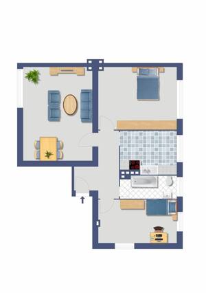 bezugsfreie 3-Zimmer-Wohnung - Jetzt Nebenkosten sparen! – 13509 Berlin – Vorschaubild 3