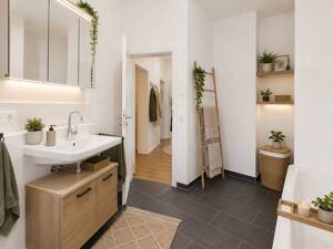 A+ Energieeffizienz trifft Wohnkomfort - moderne Wohnung mit Südbalkon, Fahrstuhl & Fußbodenheizung – 30419 Hannover – Vorschaubild 6