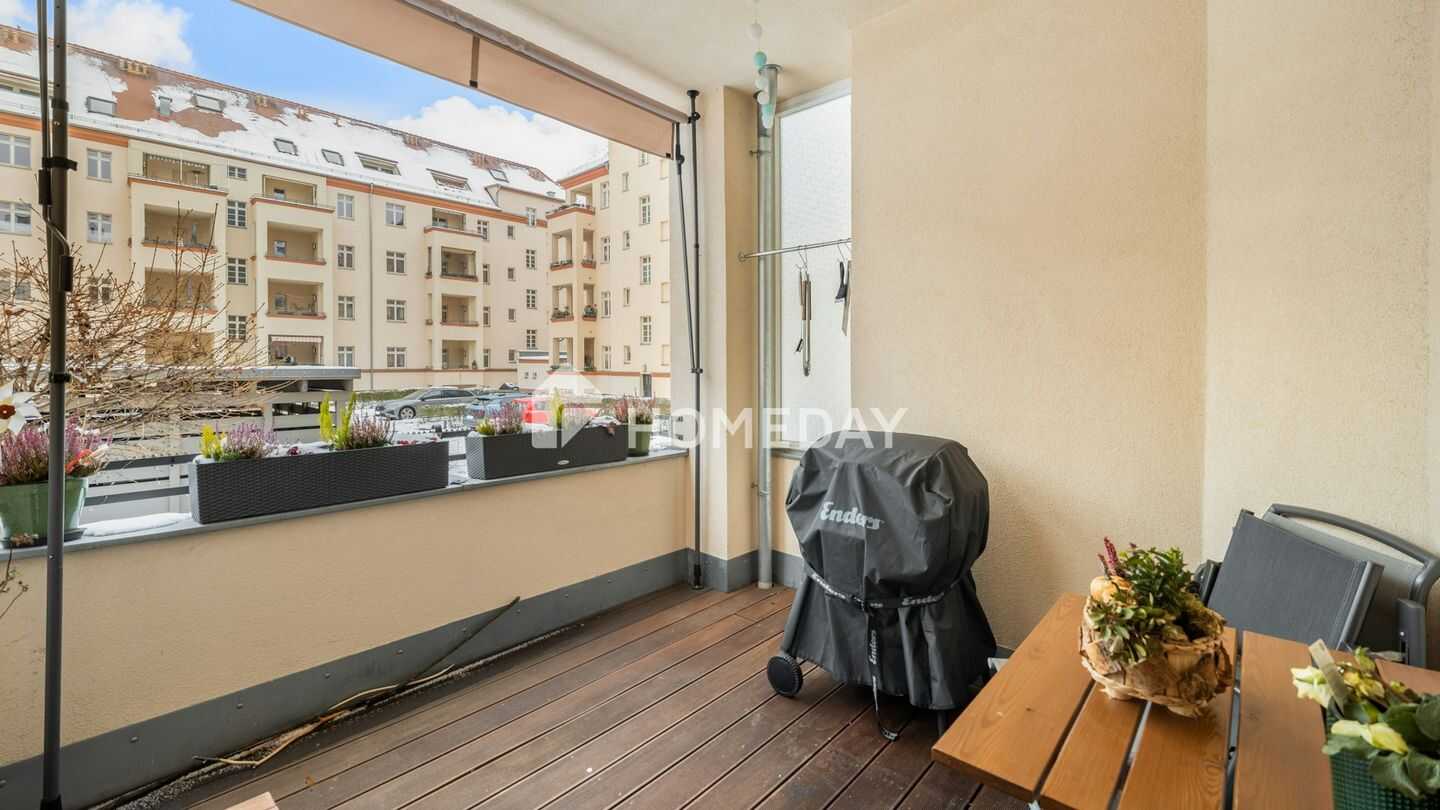 Komfortable 4-Zimmer-Wohnung mit Loggia und Stellplatz – Leipzig – Vorschaubild 9