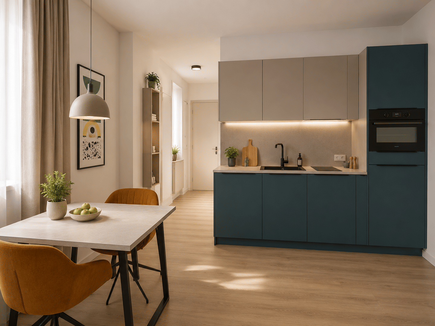 *NEUBAU* moderne 2-Zimmer-Wohnung mit Küche in top Lage - WE 14 – Nürnberg – Vorschaubild 2