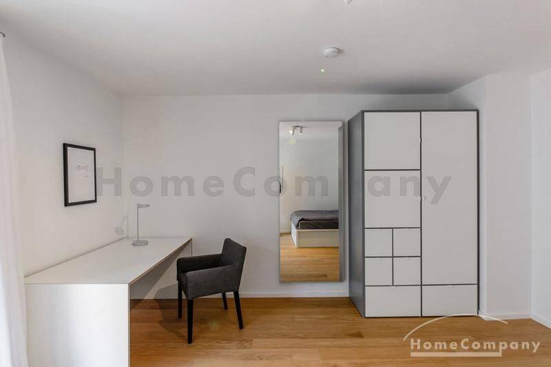 Schöne neu renovierte und möblierte 2-Zimmer-Wohnung mit Balkon in der Maxvorstadt – München – Vorschaubild 6