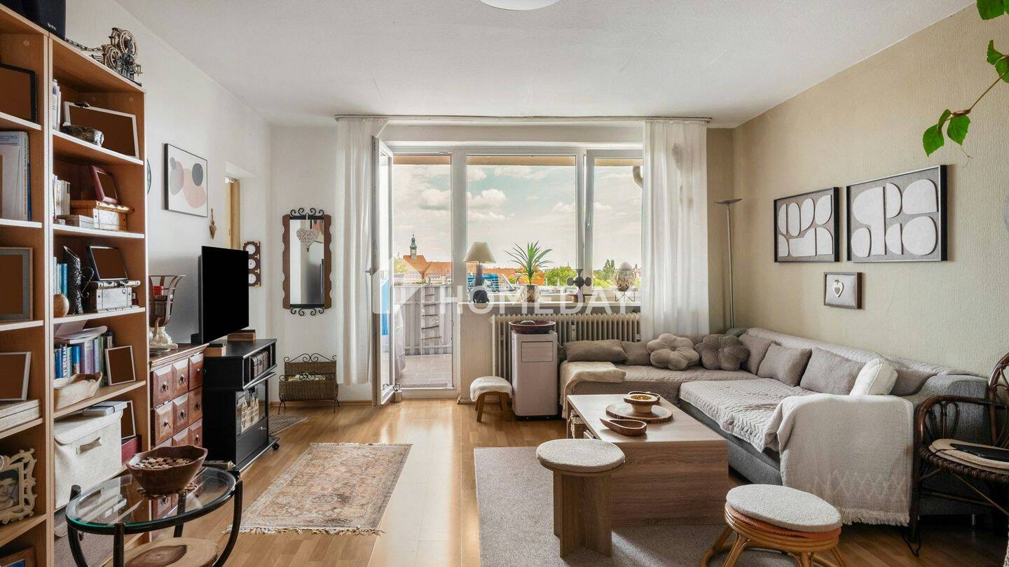 Langzeit Vermietete 3-Zimmer-Wohnung in Berlin-Mariendorf mit Südbalkon, solider Bausubstanz