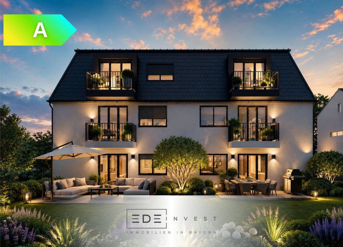 Provisionsfreier, Schlüsselfertiger Neubau - Eckhaus mit Südgarten in ruhiger Lage - In der Bauphase – 80997 München – Bild 1 von 9