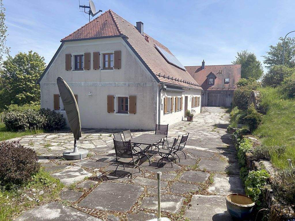 Paradiesisch! Tolles 1 ha-Anwesen mit Großterrasse, Ferienhaus, Sauna - Pferde-/Tierhaltung möglich – Georgenberg – Bild 1 von 9