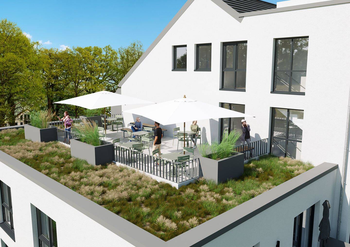 Wohnen im Lessingquartier - 2 Zimmer-Wohnung mit Terrasse und Gartennutzung – Hamm – Vorschaubild 7