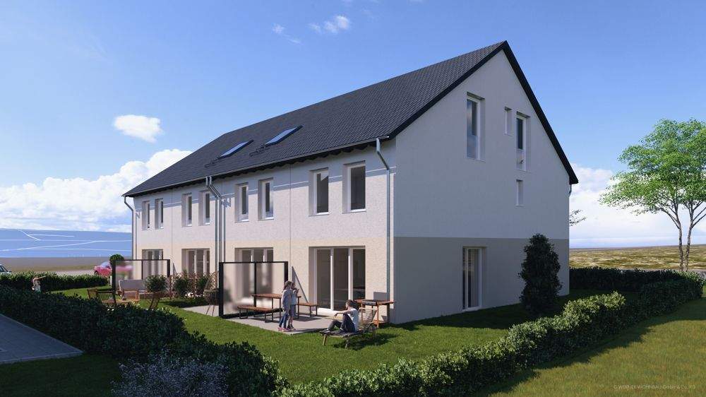 KfW-55: Modernes Reihenendhaus mit ca. 140 m² Wohnfläche in KA-Stupferich – Karlsruhe – Bild 1 von 5