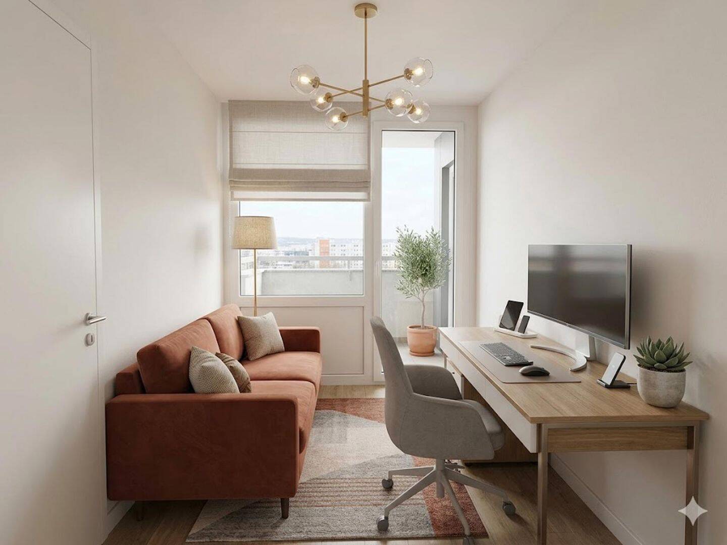 Schöne helle 4-Zimmer Wohnung mit großem Balkon & Weitblick in Neuperlach – München – Vorschaubild 9
