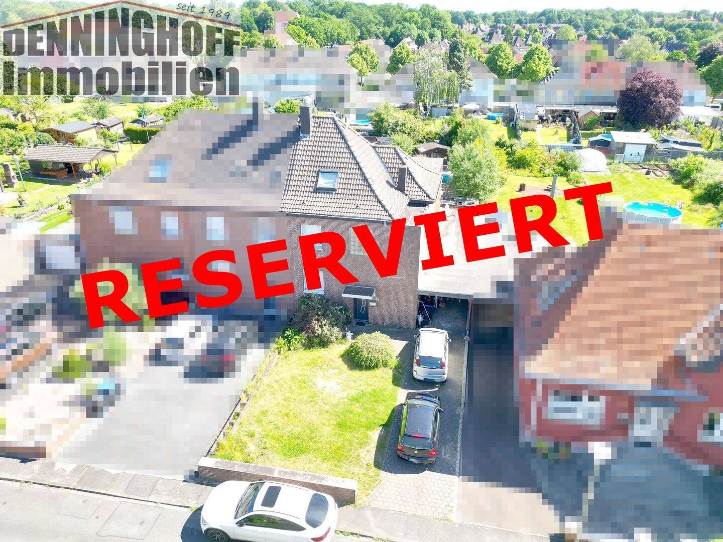Reihenendhaus mit Garage in Hamm-Heessen