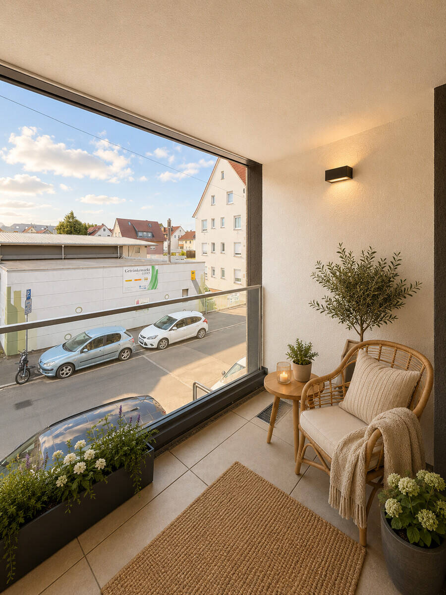 Trauhafte 2-Zimmer Wohnung mit toller Loggia zu vermieten! – Heilbronn – Vorschaubild 5
