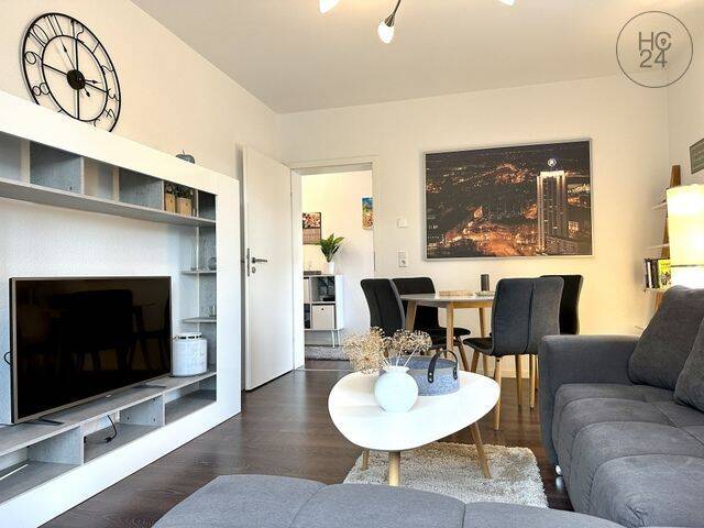 Modernes Zuhause auf Zeit in Leipzig - möblierte 2-Zimmer-Wohnung mit großem Balkon – Leipzig – Vorschaubild 3