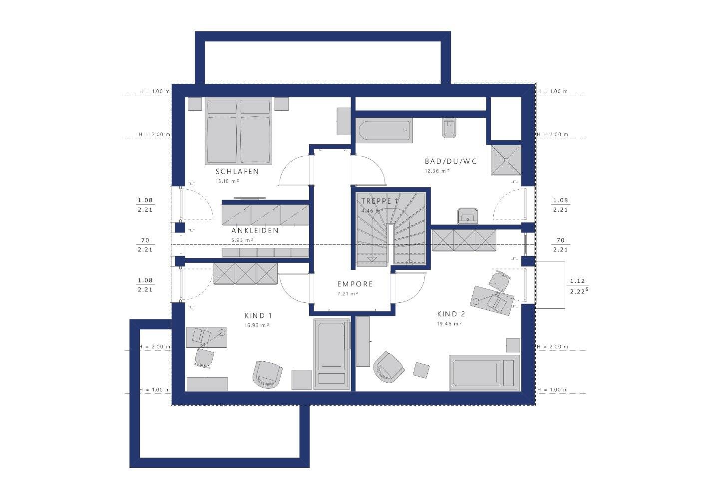 Modernes Design - Fertighaus inkl. Grundstück - Eislingen – Eislingen/Fils – Vorschaubild 3