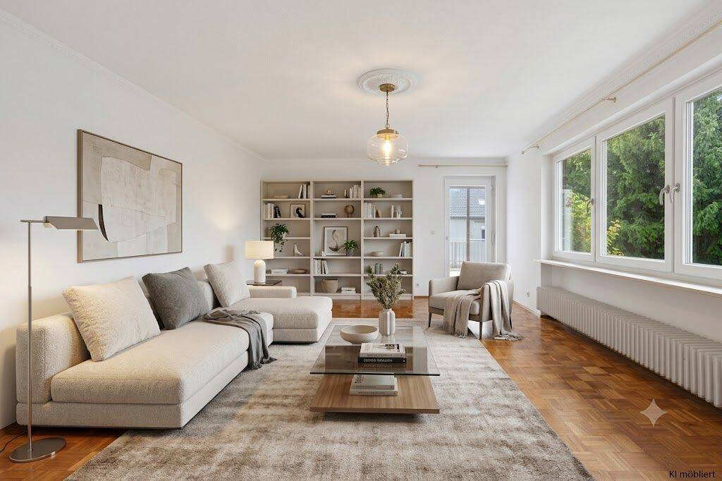 Großzügig wohnen mit Stil - 4-Zimmer-Eigentumswohnung mit Sonnenbalkon und Garage – Karlsruhe – Vorschaubild 8