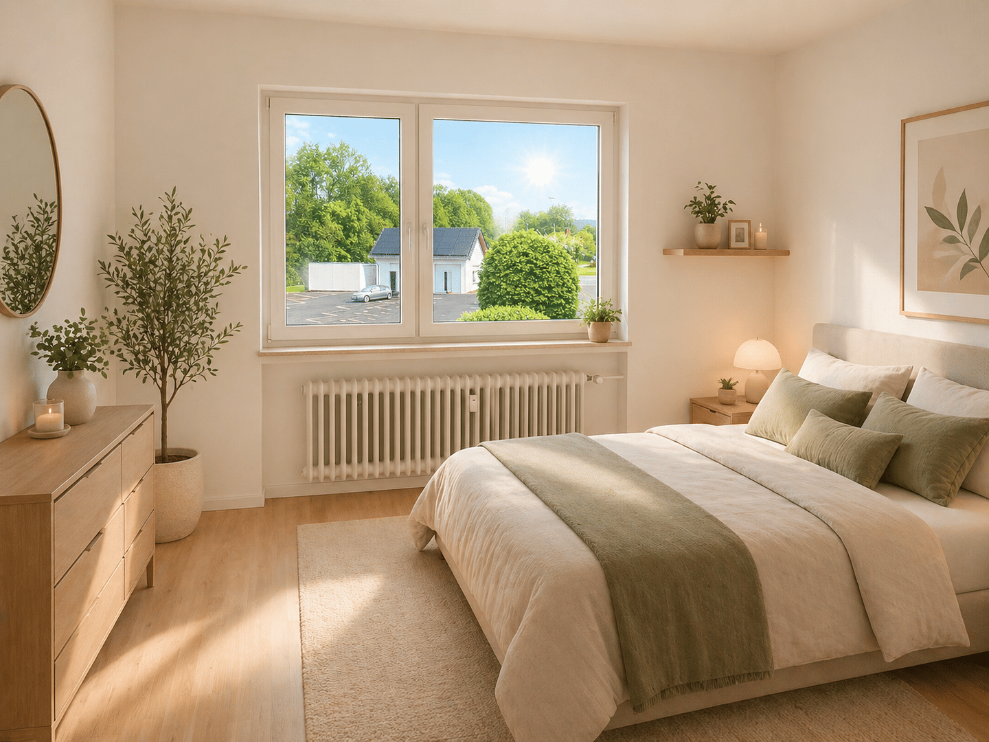 Moderne 3-Zimmer-Wohnung mit Balkon - 81 m² für ein einladendes Wohnambiente! – Hamm (Sieg) – Vorschaubild 3