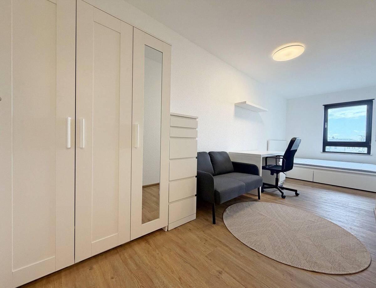 6 % Rendite! Sanierte und möblierte WG-Wohnung in Mannheim-Schwetzingerstadt – 68165 Mannheim – Bild 1 von 7