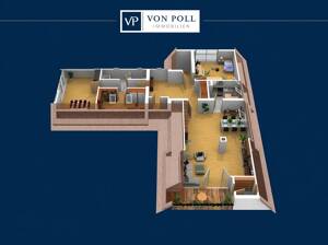 Provisionsfrei: Wohnen & Vermieten clever kombiniert! Dachgeschosswohnung wird frei geliefert! – 21149 Hamburg – Vorschaubild 6