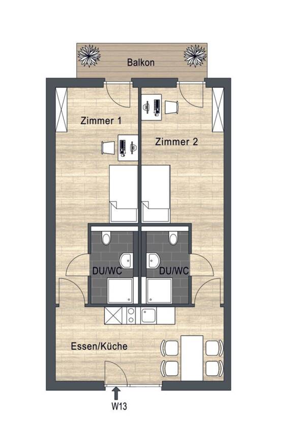 Terrassenwohnung in 88212 Ravensburg mit 55,76 m² kaufen