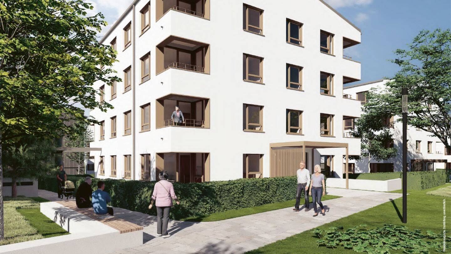 Modern und gemütlich! Helle und freundliche Neubau-2,5-Zimmer-Wohnung