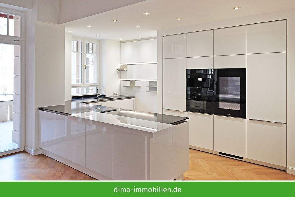 ZWEITBEZUG | exklusive Luxus-Wohnung mit Kamin, hochw. Einbauküche, Design-Bädern, Stellplatz u.v.m. – Leipzig – Vorschaubild 6
