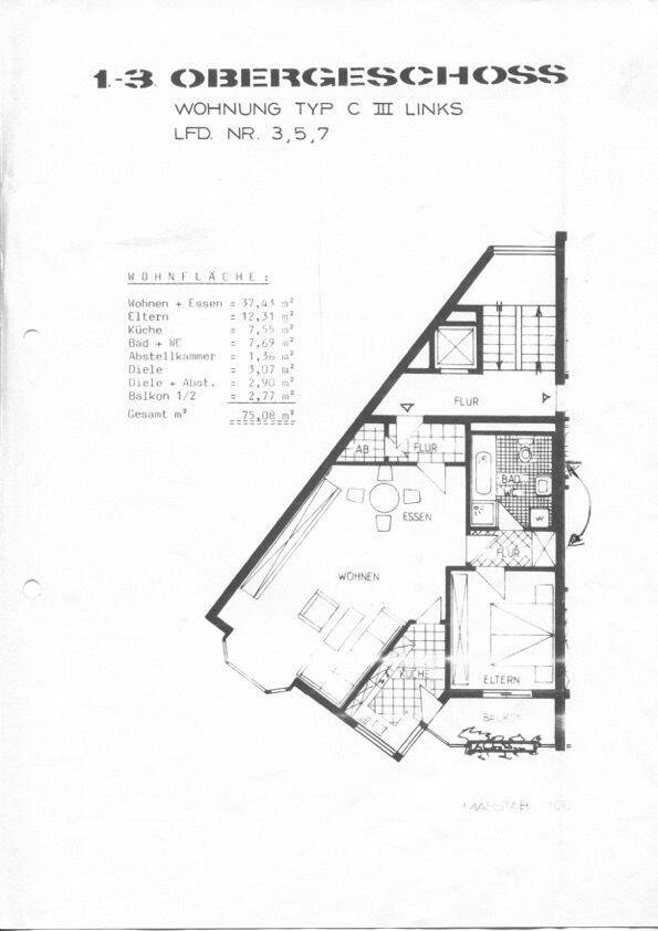Wohnung an der Stadtmauer