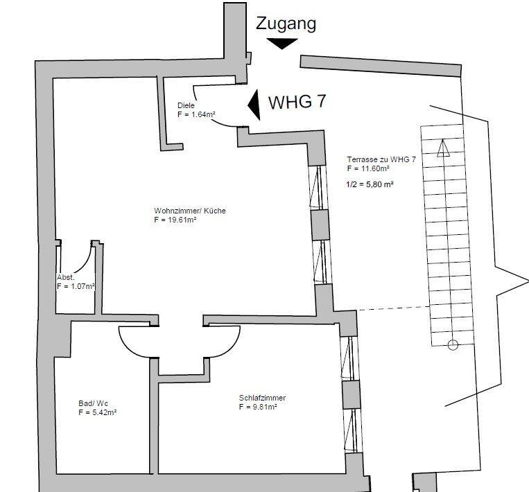 *.* 2-Zimmer - 01.10.2026 - IN Fußgängerzone – Ingolstadt – Vorschaubild 6