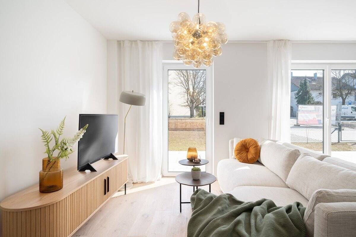 BARRIEREFREI NACH BAYBO! Schöne 4-Zimmer-Gartenwohnung mit Südwestausrichtung