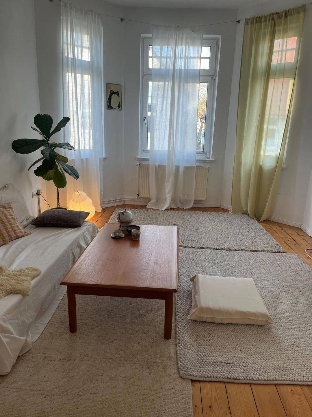 Helle 2-Zimmer-Altbauwohnung