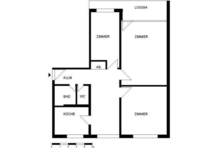 Wir renovieren für Sie! grosszügige 3-Zimmer-Wohnung mit Balkon in MG Wickrath-Mitte – Mönchengladbach – Vorschaubild 3