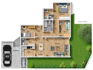 Seltene Gelegenheit! Interessante 4 Zimmer-Wohnung in Korntal-Münchingen! – 70825 Korntal-Münchingen – Vorschaubild 3