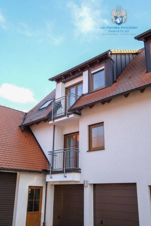 Möblierte 2-Zimmer-Wohnung mit Balkon & Stellplatz/Garage - furnished 2-room apt. + parking – Herzogenaurach – Vorschaubild 8